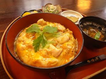 The ultimate Hinai chicken oyakodon