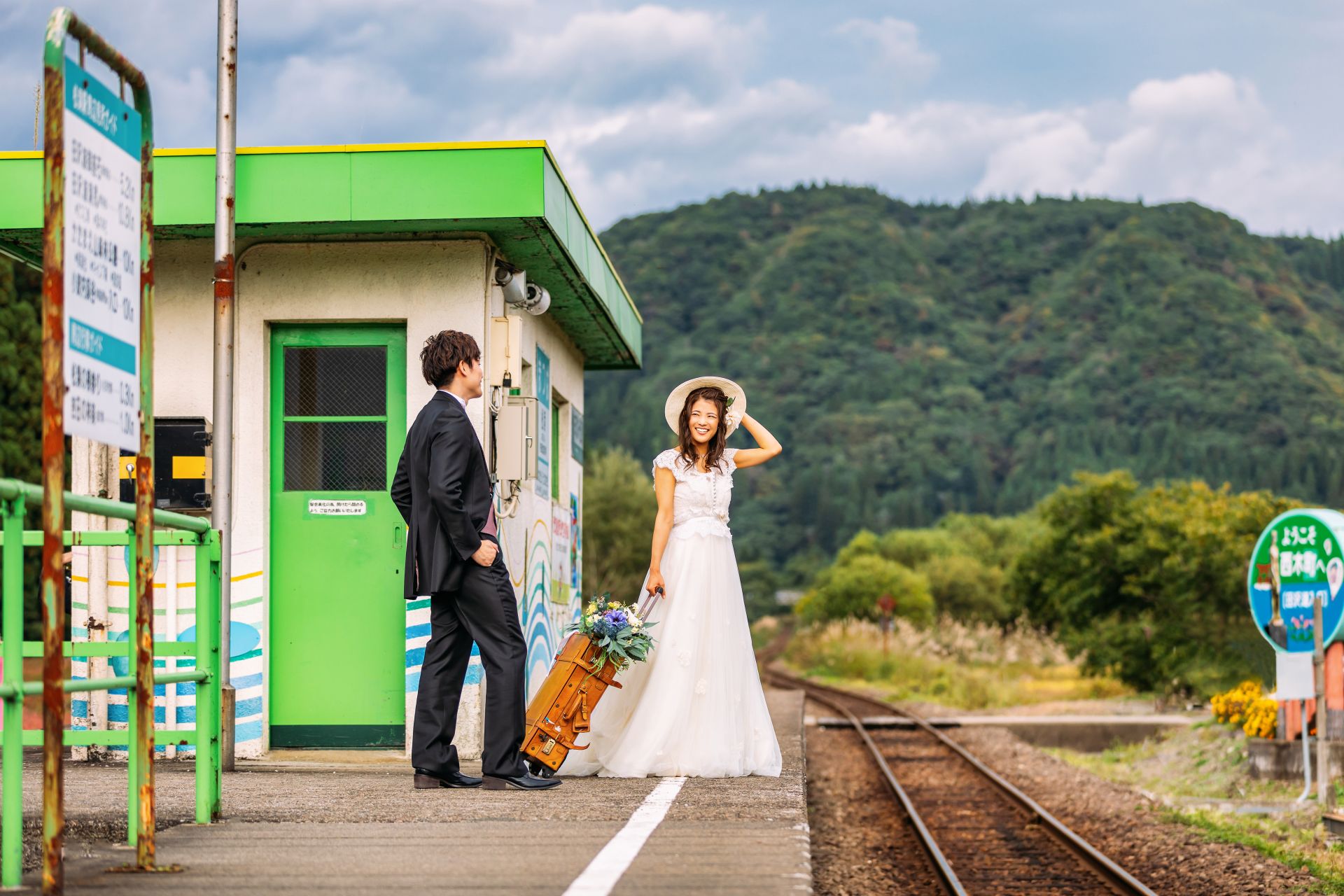 Location Introduction - Akita Nairiku Jukan Railway (Matsuba Station)