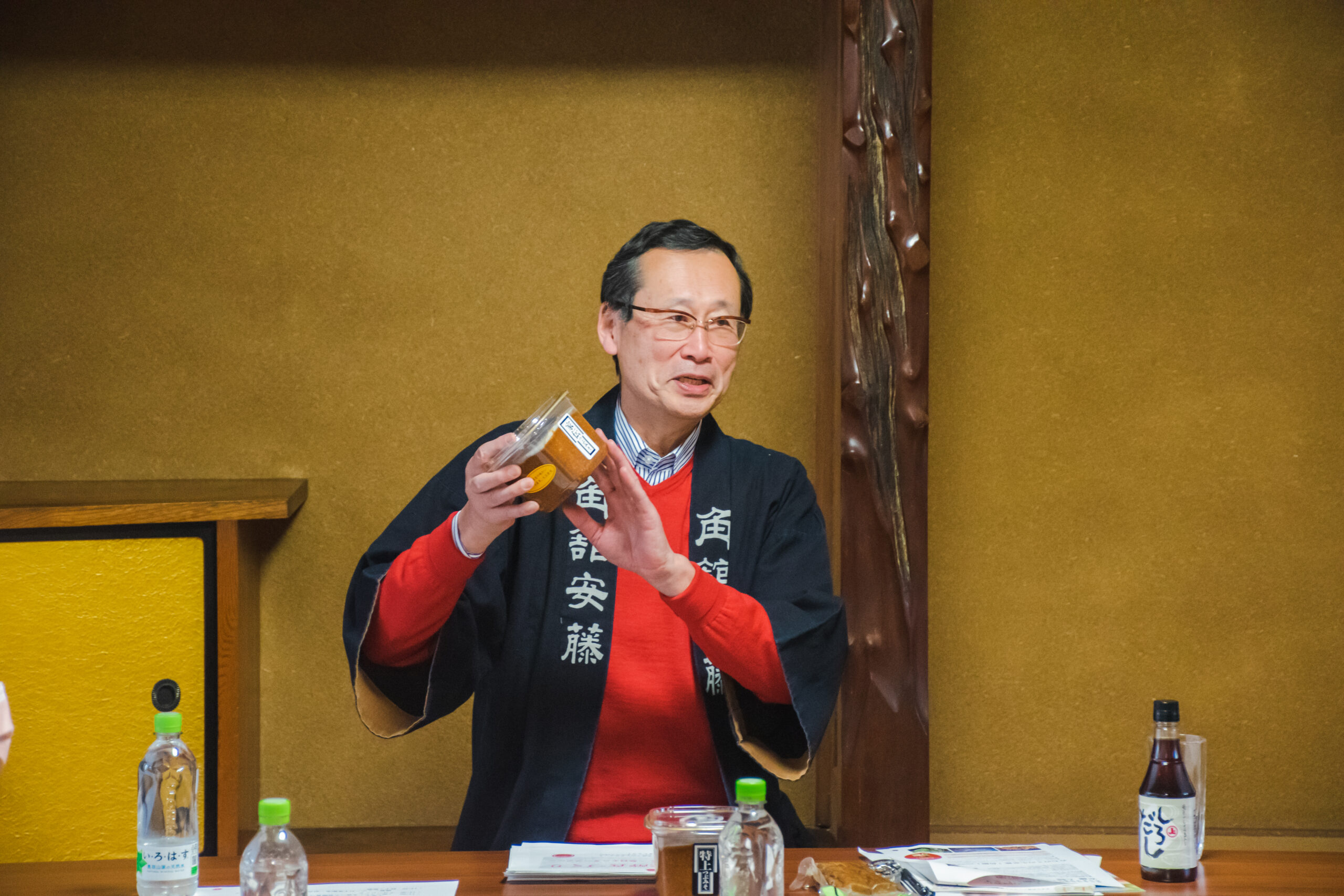 Learn about the history of fermentation and experience fermented food directly from the president of a long-established brewery founded 170 years ago in Kakunodate’s Buke Yashiki Street! (Souvenir included)