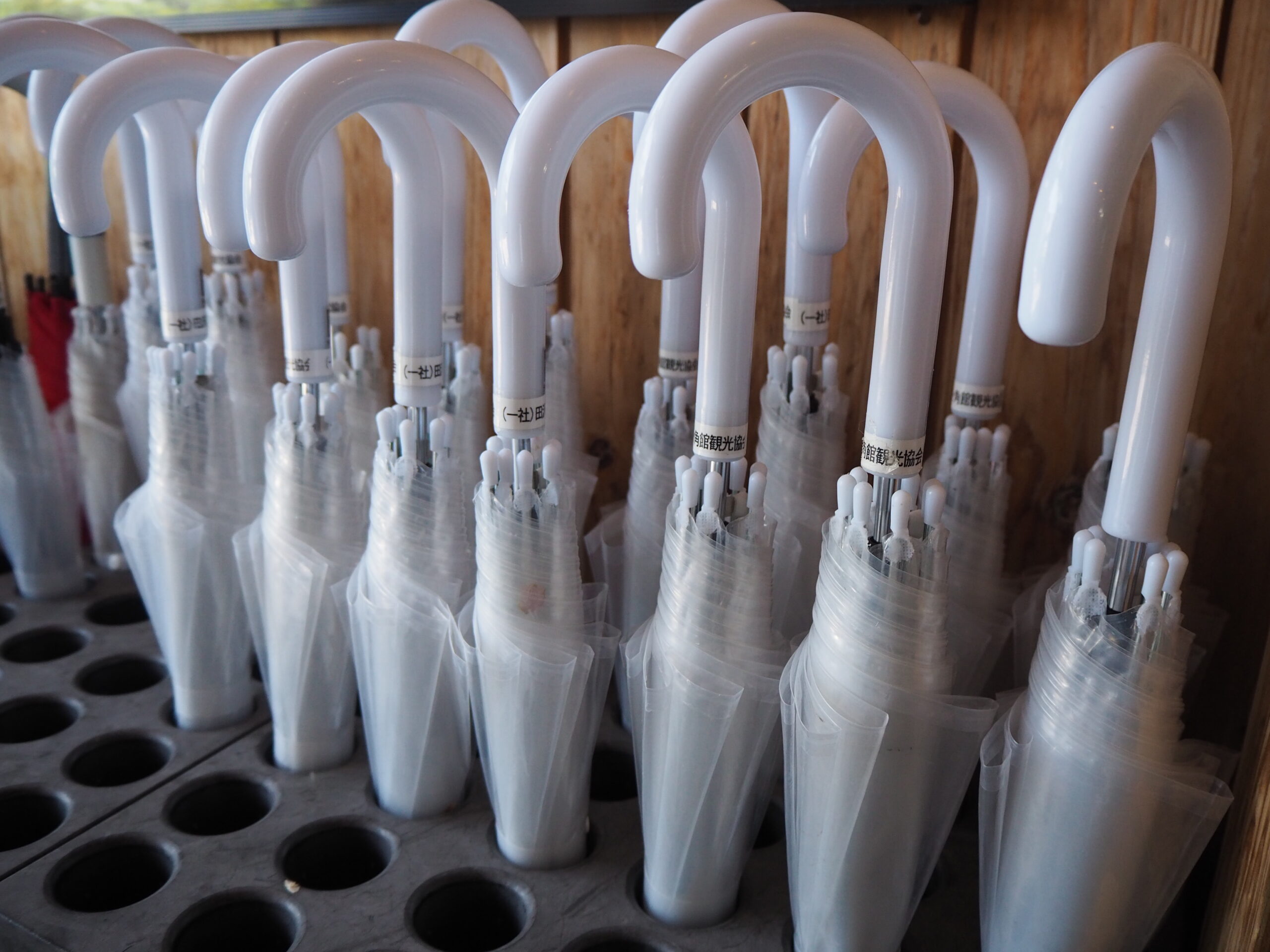 Free umbrella rental service