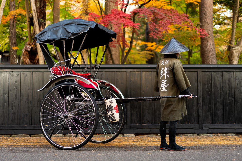 Rickshaw Kakunodate Kizunaya